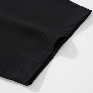 Por encargo transpirable verano al por mayor pesado de gran tamaño de algodón camiseta unisex con su propio logotipo - Product Image 4