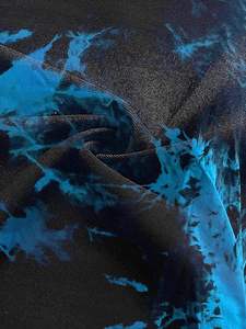 Ladies' Skull <b>Finger</b> Graphic Distressed Tee Shirt Ripped Short <b>Sleeve</b> Crop Top Crafted from 95% Cotton and 5% Elastane - Product Image 5