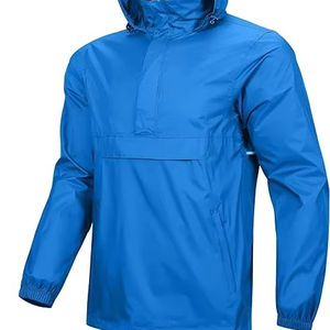 Chaqueta cortavientos para hombre, chaqueta impermeable ligera de último diseño de la mejor calidad, venta al por mayor, logotipo personalizado de fábrica - Product Image 1