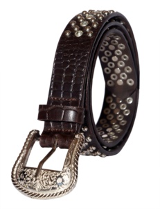 เข็มขัดหนังแท้สำหรับผู้ชายเข็มขัดหนังแท้ดีไซน์แบบพรีเมี่ยมงานแฮนด์เมด - Product Image 1