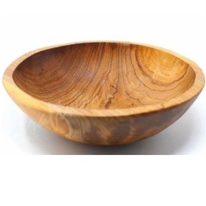 Juego de 3 Fruteros Redondos de Madera de Acacia Natural de Excelente Calidad para Servir Alimentos - Product Image 3