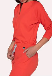 Preventa de Uniformes Médicos y de Hospital, Conjunto de Chaqueta de Enfermera de Manga Larga y Traje de Enfermera para Mujer - Product Image 4