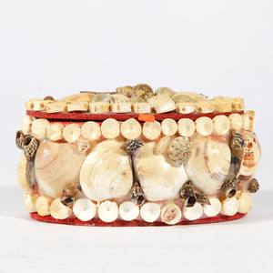 Top Choice regalos recuerdos mini joyería baratija caja océano mar Concha cubiertas cajas para pendientes - Product Image 2