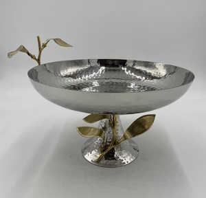 Bol de service moderne pour la maison et l'hôtel Restaurant Soupe Saladier Design antique Vaisselle en métal Bols à vaisselle avec support de table - Product Image 4