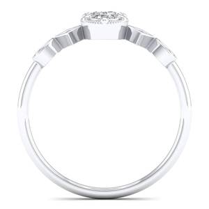 Anillo de Compromiso de Oro Sólido de 14K con Diseño Clásico Más Vendido de REYES, con Moissanita Certificada por GRA para Mujer, Joyería Personalizada OEM ODM - Product Image 4