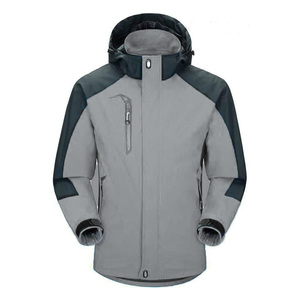 Veste Softshell Personnalisable en Gros Vêtement d'Hiver à Capuche Coupe Longue Logo Propre Tailles Élégantes Veste de Randonnée Coupe-Vent Softshell - Product Image 4