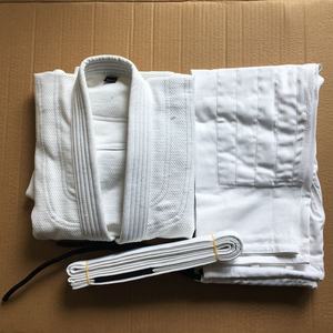Uniforme de Karate, Uniforme de Artes Marciales, Aprobado, Transpirable, Cómodo, de Sarga/Lona, Unisex, para Adultos - Product Image 3