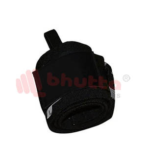 สายรัดข้อมือยกน้ำหนักแบบหนาพิเศษ MOQ ต่ำ ปรับแต่งโลโก้ ออกแบบส่วนตัว สายรัดข้อมือแบบนุ่มสำหรับพาวเวอร์ลิฟติ้ง ฤดูร้อน 100% - Product Image 4