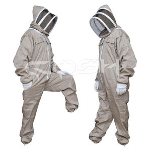 Traje de Apicultor de Alta Calidad, Protección Completa, Algodón/Poliéster, Resistente a Cortes y al Calor, Ropa de Seguridad para Apicultura - Product Image 4