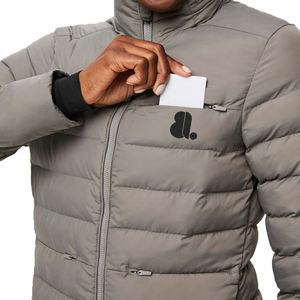 Vêtements de saison chaude de haute qualité, veste matelassée sur mesure pour femmes, best-seller, vestes matelassées doublées de tissu pour femmes - Product Image 5