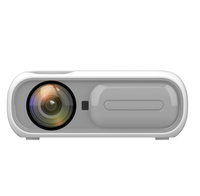 Version de base Mini projecteur portable Écran de cinéma maison intelligent projecteur miroir HD720P Factory100 ANSI Lumens