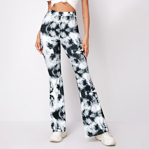 Pantalones Deportivos de Yoga para Mujer, Leggings de Fitness, Tejido Elástico de Secado Rápido Sublimado Multicolor Personalizado al por Mayor 2026 - Product Image 5