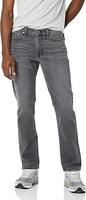 Jeans pour hommes tendance, coupe droite, style urbain, en denim tricoté extensible, tissu adouci, taille mi-haute élastique, coloré, vente en gros