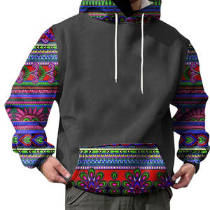 Sudaderas con Capucha Sublimadas para Hombre, Precio Ajustable, 100% Algodón, Antiarrugas, Alta Calidad, Transpirables, Ligeras, Hechas a Medida, con Bolsillo - Product Image 5