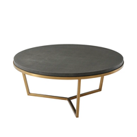 Table basse moderne en métal, design artisanal, qualité durable, table centrale, meubles pour la maison, salon, chambre à coucher