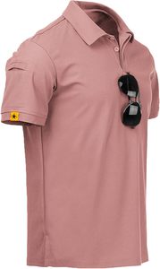 Polos en coton pour hommes T-shirts polo manches courtes respirants avec logo personnalisé de haute qualité Fabricant d'usine OEM - Product Image 2