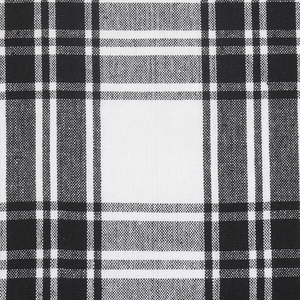 Exportateur indien de textiles de maison tissés 50x220 cm 190 g/m² de nappe à carreaux blancs et noirs - Product Image 2