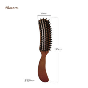 หวีไม้ขนนุ่มพร้อมคุณสมบัติการเป่าและการบำรุงรักษาแบบผสมสำหรับตัดผม - Product Image 3