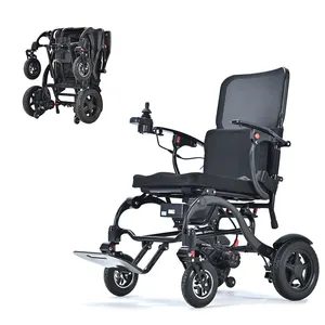 2024 New Model Carbon Fiber Motorized Wheel Chairs 10-18km Long Distance Electric Wheelchairs For Adults