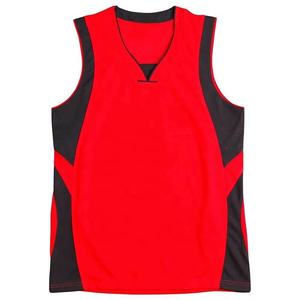 JAYCAN SPORTS-Débardeur de basket-ball de couleur unie pour hommes - Product Image 1