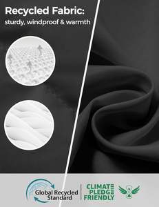 2025, chaqueta acolchada transpirable ligera personalizada para mujer, chaqueta acolchada cálida con cierre de cremallera para hombre, estilo informal - Product Image 3