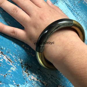 Stylish Handmade Premium Quality Unisex Horn <b>Bangles</b> Natural Fashion Jewelry Tradebyd - Product Image 3