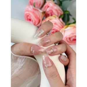 Golden Dawn Press-on Nail Accessoire élégant pour le nail art - Product Image 1