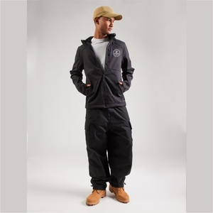 Chaqueta Softshell de Invierno para Hombre, al por Mayor, Cortavientos, Impermeable, Transpirable, Estilo Urbano Liso, con Logotipo Frontal Bordado - Product Image 4