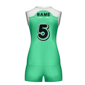 Nuevos Conjuntos de Uniformes de Voleibol, Uniforme Deportivo para Mujer, Traje Deportivo Transpirable para Mujer, Camisetas de Voleibol con Estampado por Sublimación - Product Image 5