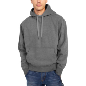 Moda de calle Sudaderas con capucha al aire libre para hombres French Terry Heavy 100% Sudadera con capucha de algodón Jersey en blanco Sudaderas con capucha para hombres - Product Image 3