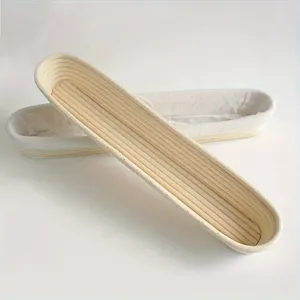Rattan Sourdough Proofing <b>Basket</b> for Artisan <b>Bread</b> Baking with Cloth Liner Baking Accessories Best Price for Baking Pastry Tools - Product Image 2