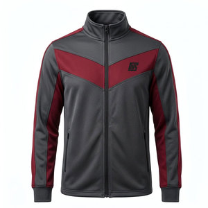 Veste d'entraînement athlétique pour homme à fermeture éclair intégrale, vêtement de sport moderne, veste de course légère, vêtements de performance pour l'extérieur - Product Image 1
