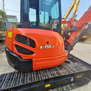 รถขุดขนาดเล็ก Kubota KX057-5 น้ำหนัก 5.5 ตัน เครื่องจักรสำหรับงานหนักเคลื่อนย้ายดินสำหรับไซต์ก่อสร้าง มีจำหน่ายในราคาขายส่ง - Product Image 4