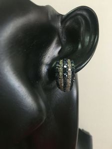 ต่างหูเงินแท้ประดับเพชรทรงกลมสีขาวธรรมชาติ 1.78 กะรัต สำหรับผู้หญิงในงานแต่งงานและงานหมั้น - Product Image 5