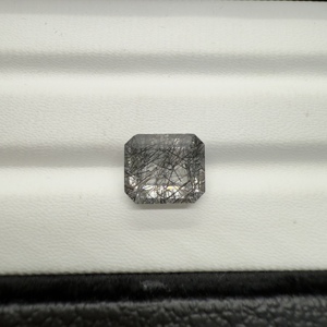 6.36ct ควอทซ์พลอย rutilated มรกตเจียระไนแบบธรรมชาติขนาด11.9x10.1x7.4มม. สำหรับทำเครื่องประดับสำหรับทำแหวน - Product Image 5