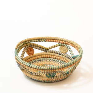 Tazón de Yute Desechable de Alta Gama, Diseño Vintage, Aspecto Premium, Moderno y Elegante, para Hogar u Hotel, Tazón de Frutas de Mimbre con Diseño Único - Product Image 3