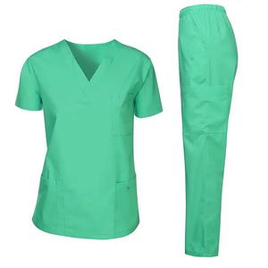 Uniforme de hospital OEM para mujer Top Fleece Enfermera Scrub Gear Cómodo Médico Scrubs - Product Image 6