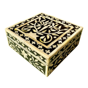 Nouveau Design de boîte de rangement d'incrustation d'os, boîte de styliste Antique, boîtes d'incrustation d'os pour la décoration de la maison, vente en gros de l'inde - Product Image 1