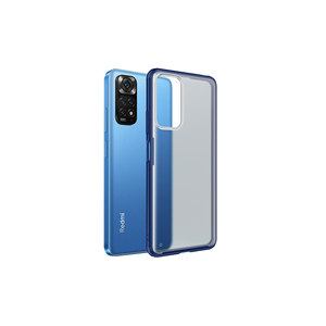 Coque en silicone liquide premium bleu marine JoieCreatif Volks pour Xiaomi Redmi Note 11S A53, matériau PC, protection arrière - Product Image 1