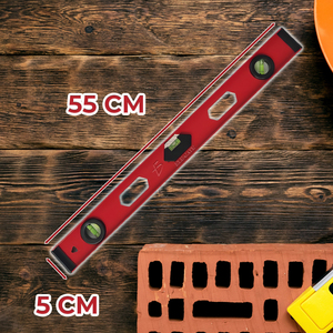 Livella Tubolare in Alluminio di Grado Industriale con 3 Livelli per Misurazioni - Product Image 4