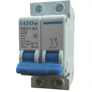 เบรกเกอร์วงจร FATO DZ47-63 C25 2P 400V 50Hz IEC60898-1 4000A - Product Image 2