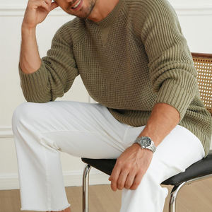 Nueva moda de alta resistencia, suéteres de diseño personalizado para hombres, suéteres de secado rápido transpirables para adultos, suéteres cómodos para hombres - Product Image 5