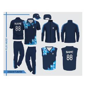 Conjunto de Uniforme de Cricket Prohawke, Camiseta y Pantalones con Cuello, Jersey de Manga Corta con Nombre Personalizado - Product Image 1