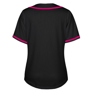 Camiseta de béisbol de aspecto profesional de secado rápido, ropa deportiva con logotipo personalizado, camiseta de béisbol cómoda de la mejor calidad para mujer - Product Image 2