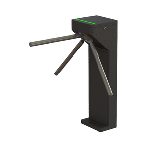 Tourniquet de sécurité rétractable à 3 bras 304 avec système de contrôle d'accès RFID, tourniquet à manivelle et trépied par le fabricant - Product Image 1