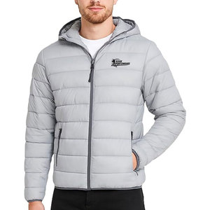 Best Selling Winter Warm Fashion Outdoor Casual Insulated Breathable Eco-Friendly Hooded Men's Front Logo Premium Urban Puffer - Product Image 6