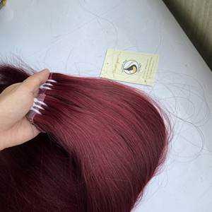 Extension de cheveux humains européens, Double bande russe, bande Remy naturelle de haute qualité, bon marché - Product Image 6