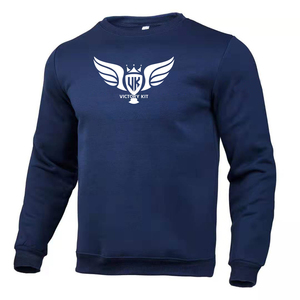 2026 hombres amarillo frente personalizado águila estilo bordado pulóver cuello redondo sudadera 100% algodón Streetwear Casual invierno - Product Image 5