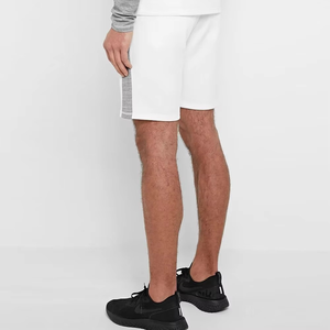 Nueva llegada de los hombres de poliéster/algodón de alta calle ropa deportiva conjunto Slim Fit manga corta Camiseta pantalones cortos sólido de talla grande oferta de verano - Product Image 4