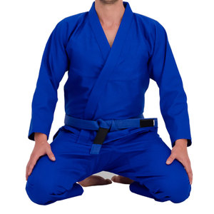 Uniforme de Karate de algodón de alta calidad, nuevo diseño, traje ligero de artes marciales, kimono jiu jitsu, kimono de jiu jitsu - Product Image 2